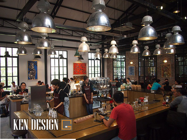thiết kế quán cafe đẹp